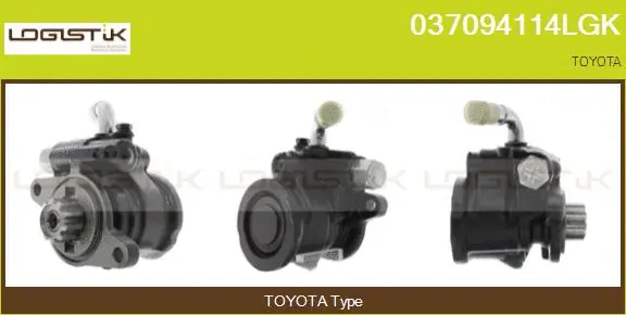 Hydraulic Pump, steering (037094114LGK)