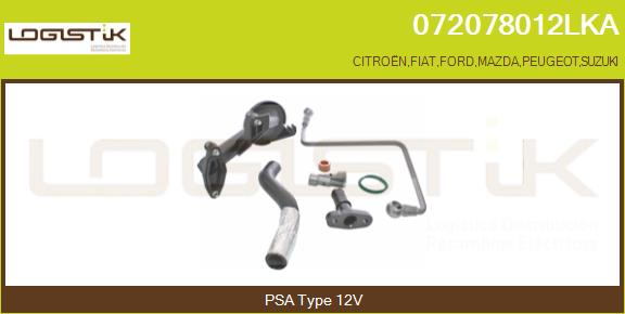 Mounting Kit, charger (072078012LKA)