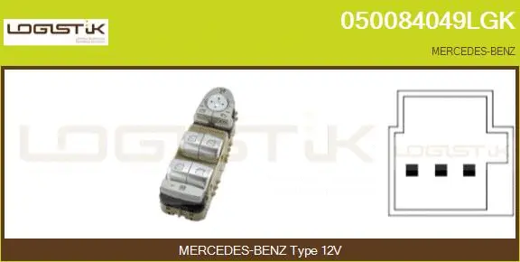 Switch, window regulator (050084049LGK)