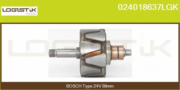 Rotor, alternator (024018637LGK)