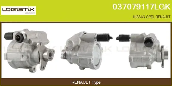 Hydraulic Pump, steering (037079117LGK)