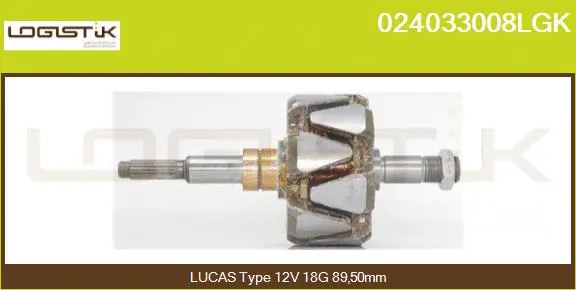 Rotor, alternator (024033008LGK)