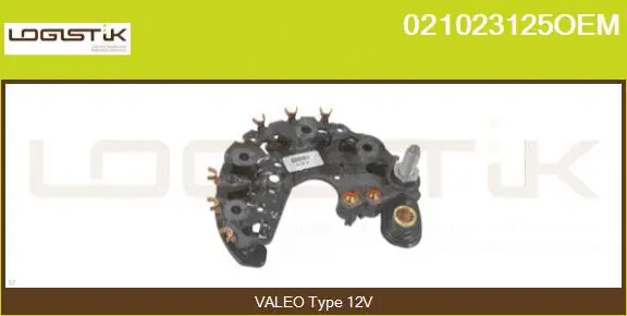 Rectifier, alternator (021023125OEM)
