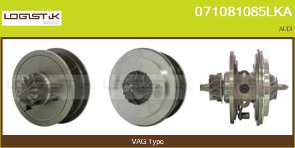 Core assembly, turbocharger (071081085LKA)