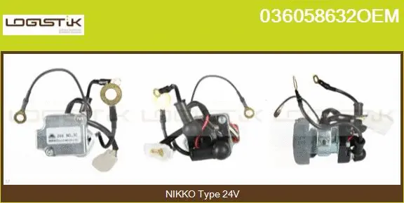 Solenoid Switch, starter (036058632OEM)