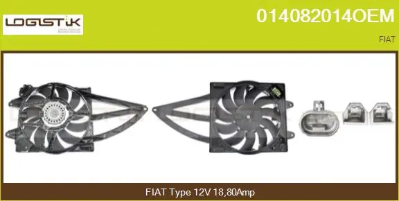 Electric Motor, radiator fan (014082014OEM)