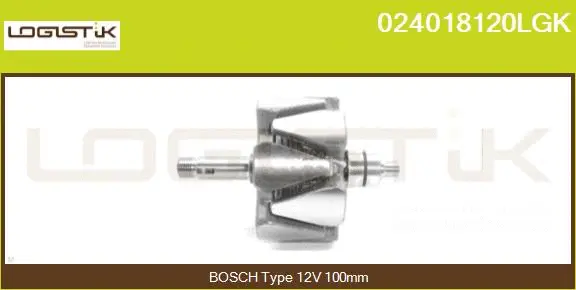 Rotor, alternator (024018120LGK)