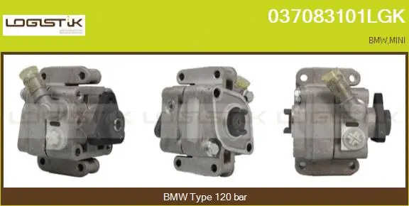 Hydraulic Pump, steering (037083101LGK)