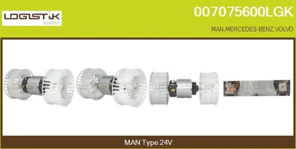 Interior Blower (007075600LGK)