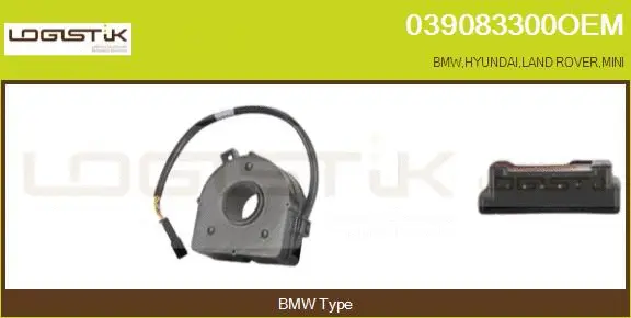 Steering Angle Sensor (039083300OEM)