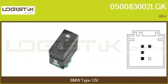 Switch, window regulator (050083002LGK)