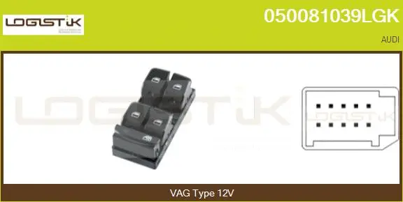 Switch, window regulator (050081039LGK)