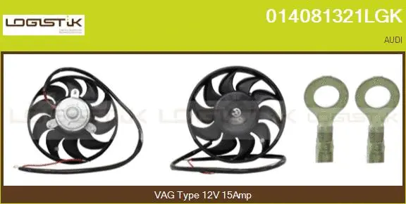 Fan, engine cooling (014081321LGK)