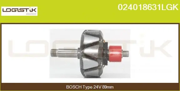 Rotor, alternator (024018631LGK)