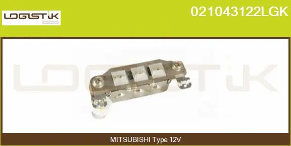 Rectifier, alternator (021043122LGK)