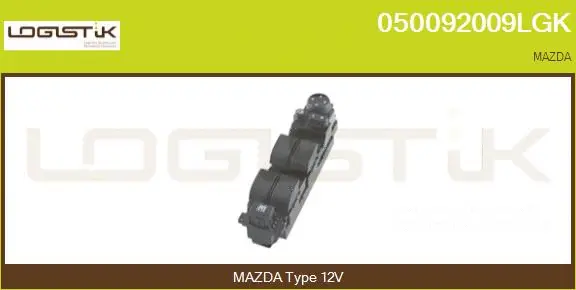 Switch, window regulator (050092009LGK)