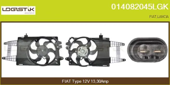 Electric Motor, radiator fan (014082045LGK)