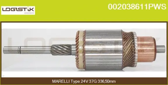 Armature, starter (002038611PWS)