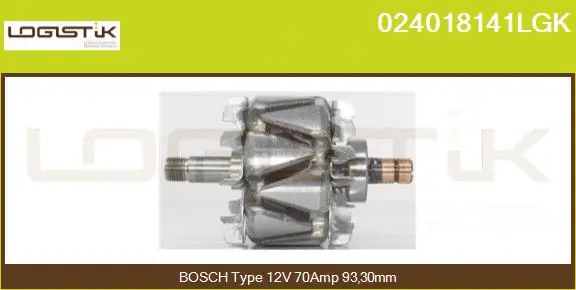 Rotor, alternator (024018141LGK)