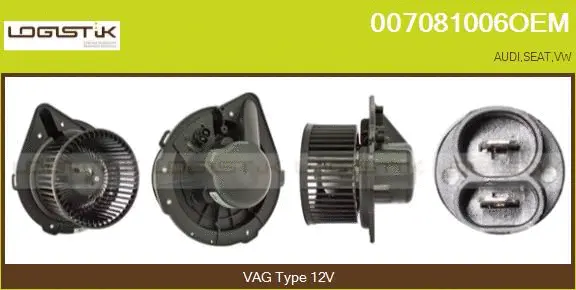 Interior Blower (007081006OEM)