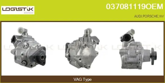 Hydraulic Pump, steering (037081119OEM)