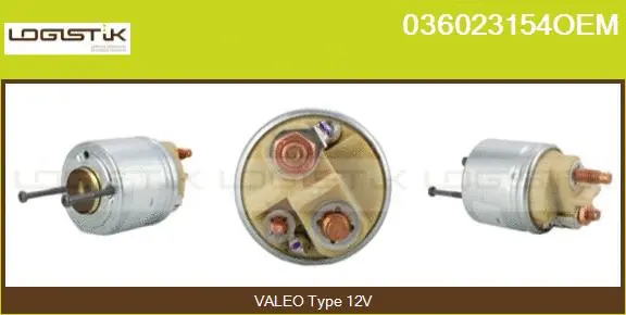 Solenoid Switch, starter (036023154OEM)