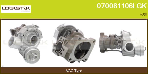 Charger, charging (supercharged/turbocharged) (070081106LGK)