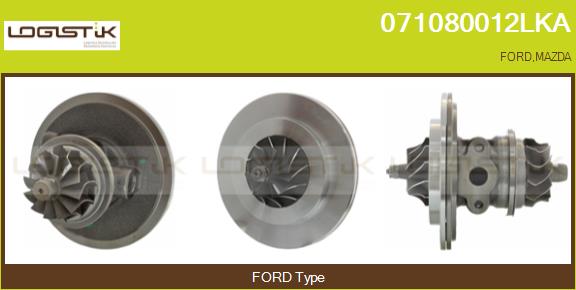 Core assembly, turbocharger (071080012LKA)