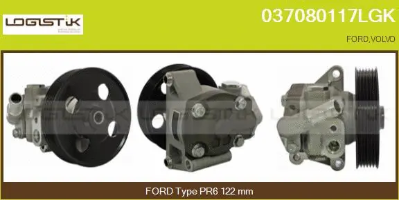 Hydraulic Pump, steering (037080117LGK)