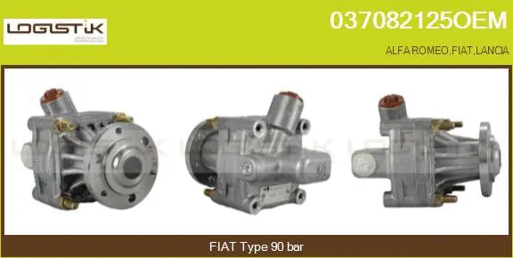 Hydraulic Pump, steering (037082125OEM)