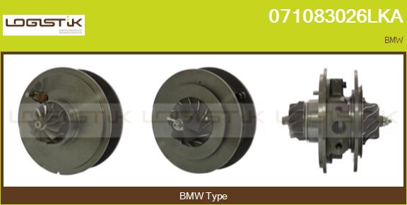 Core assembly, turbocharger (071083026LKA)