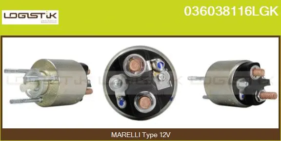 Solenoid Switch, starter (036038116LGK)