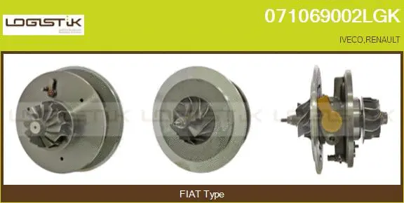 Core assembly, turbocharger (071069002LGK)