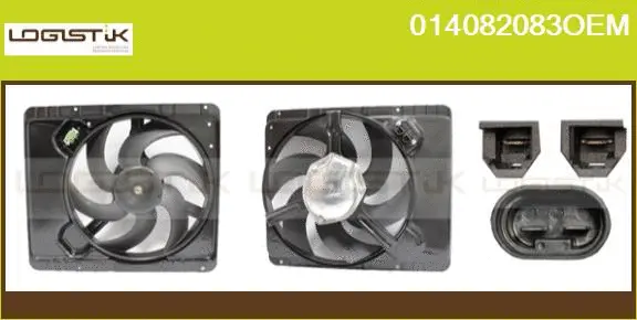 Electric Motor, radiator fan (014082083OEM)