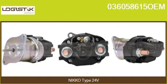 Solenoid Switch, starter (036058615OEM)