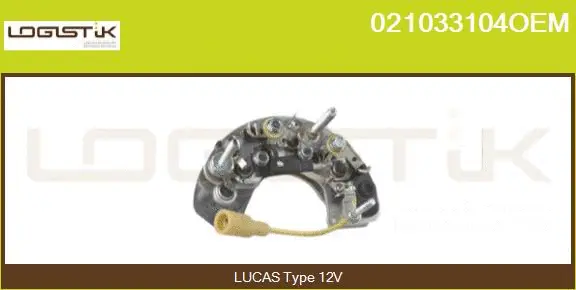 Rectifier, alternator (021033104OEM)