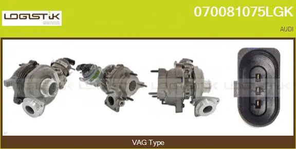 Charger, charging (supercharged/turbocharged) (070081075LGK)