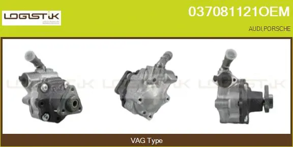 Hydraulic Pump, steering (037081121OEM)