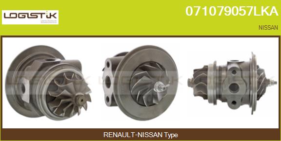 Core assembly, turbocharger (071079057LKA)