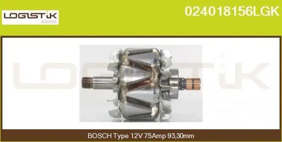 Rotor, alternator (024018156LGK)