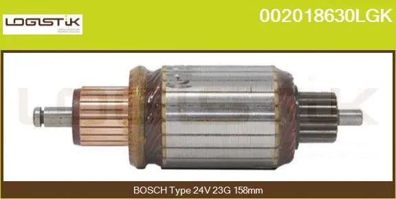 Armature, starter (002018630LGK)