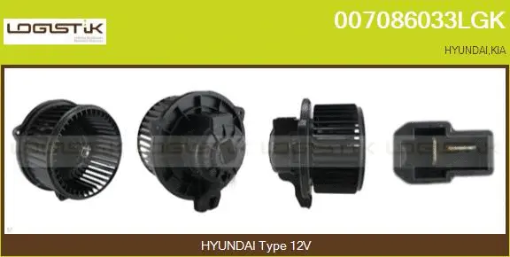 Interior Blower (007086033LGK)