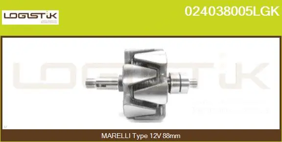 Rotor, alternator (024038005LGK)