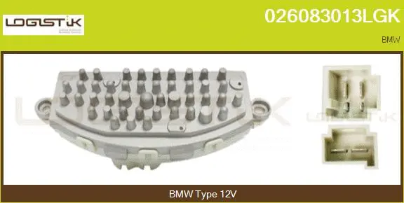 Resistor, interior blower (026083013LGK)