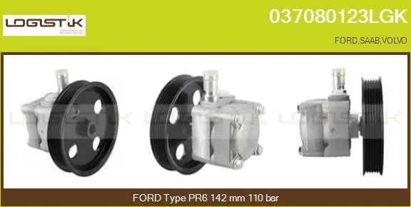 Hydraulic Pump, steering (037080123LGK)