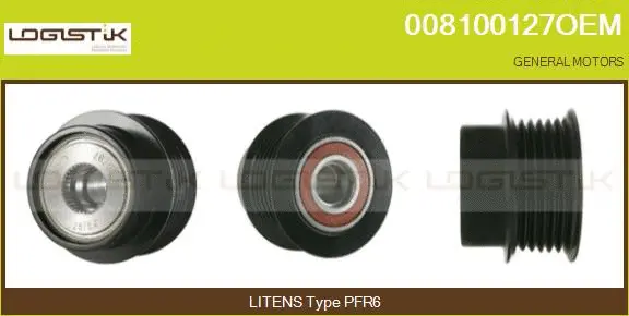 Belt Pulley, alternator (008100127OEM)