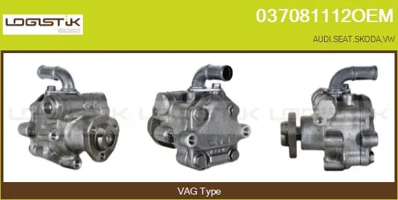 Hydraulic Pump, steering (037081112OEM)