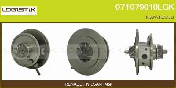 Core assembly, turbocharger (071079010LGK)