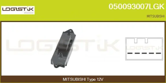 Switch, window regulator (050093007LGK)