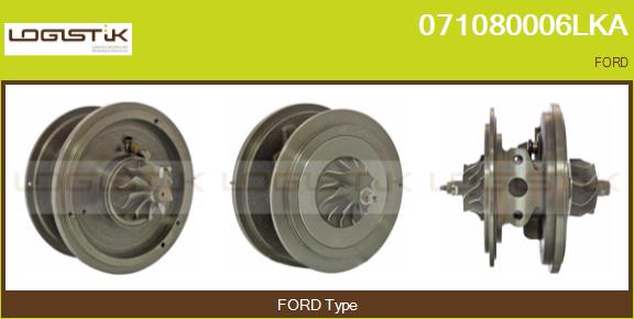 Core assembly, turbocharger (071080006LKA)